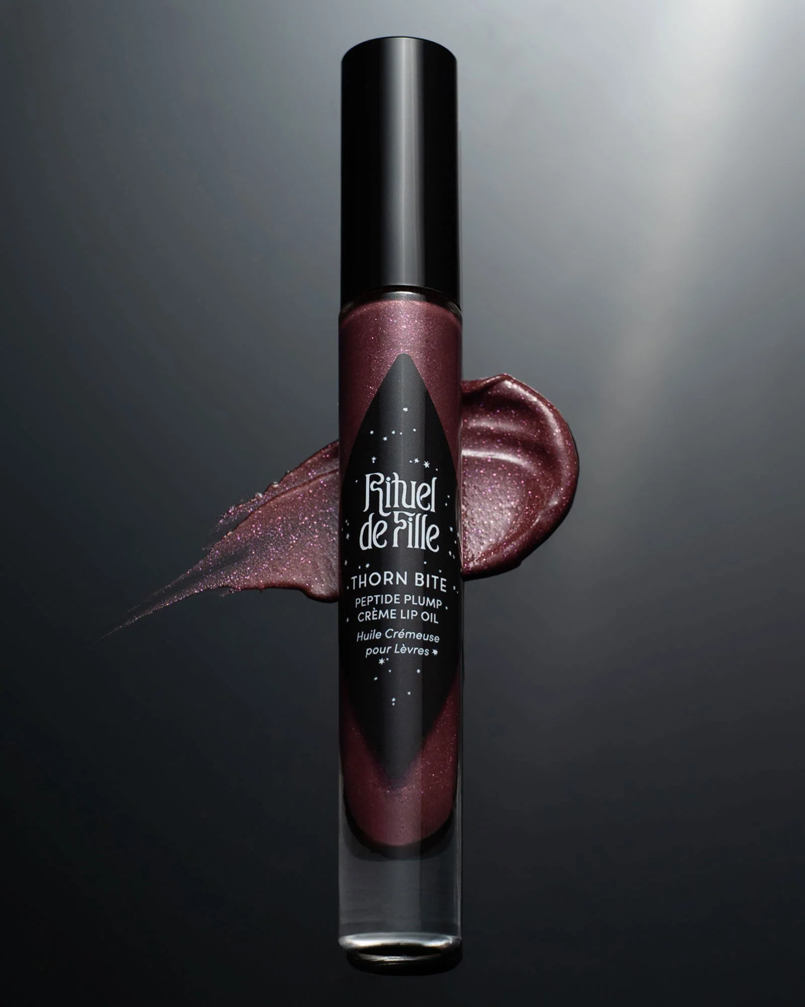 Thorn Bite Peptide Plump Crème Lip Oil: Night Rose - Image 5